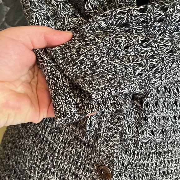 DKNY Knit Button Up Cardigan - Picture 5 of 10